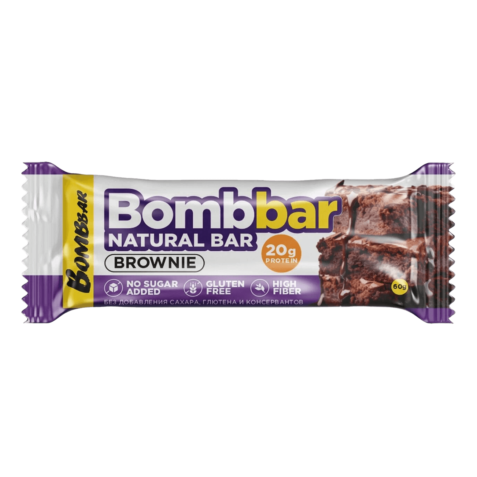 Протеиновый батончик Bombbar «Брауни»