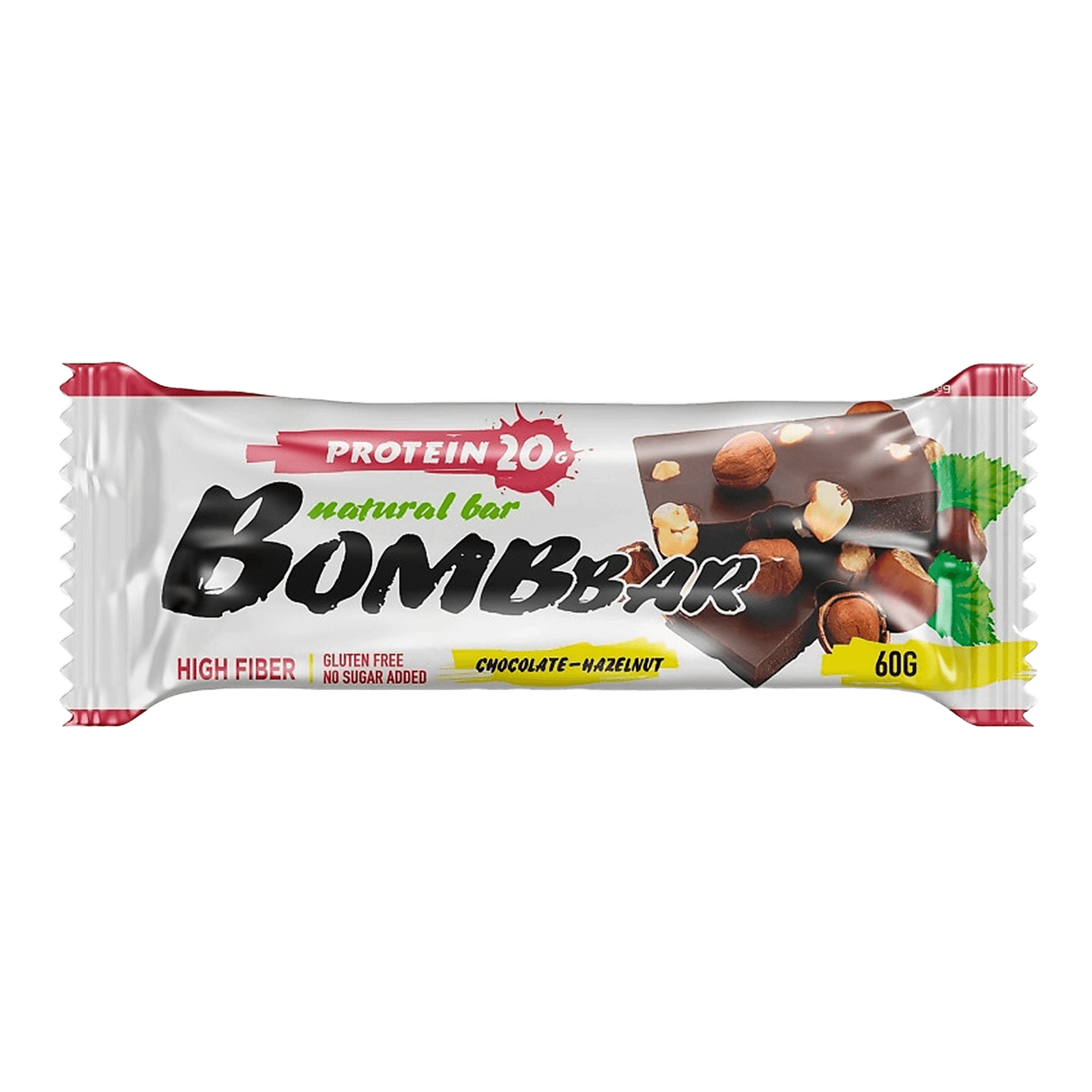 Протеиновый батончик Bombbar «Шоколад-фундук»