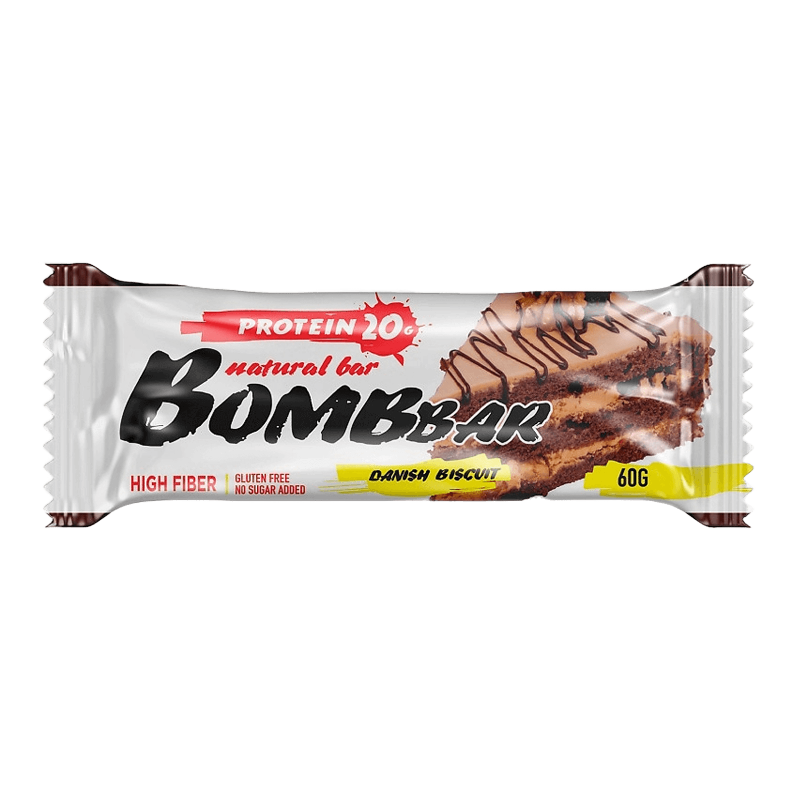 Протеиновый батончик Bombbar «Датский бисквит»