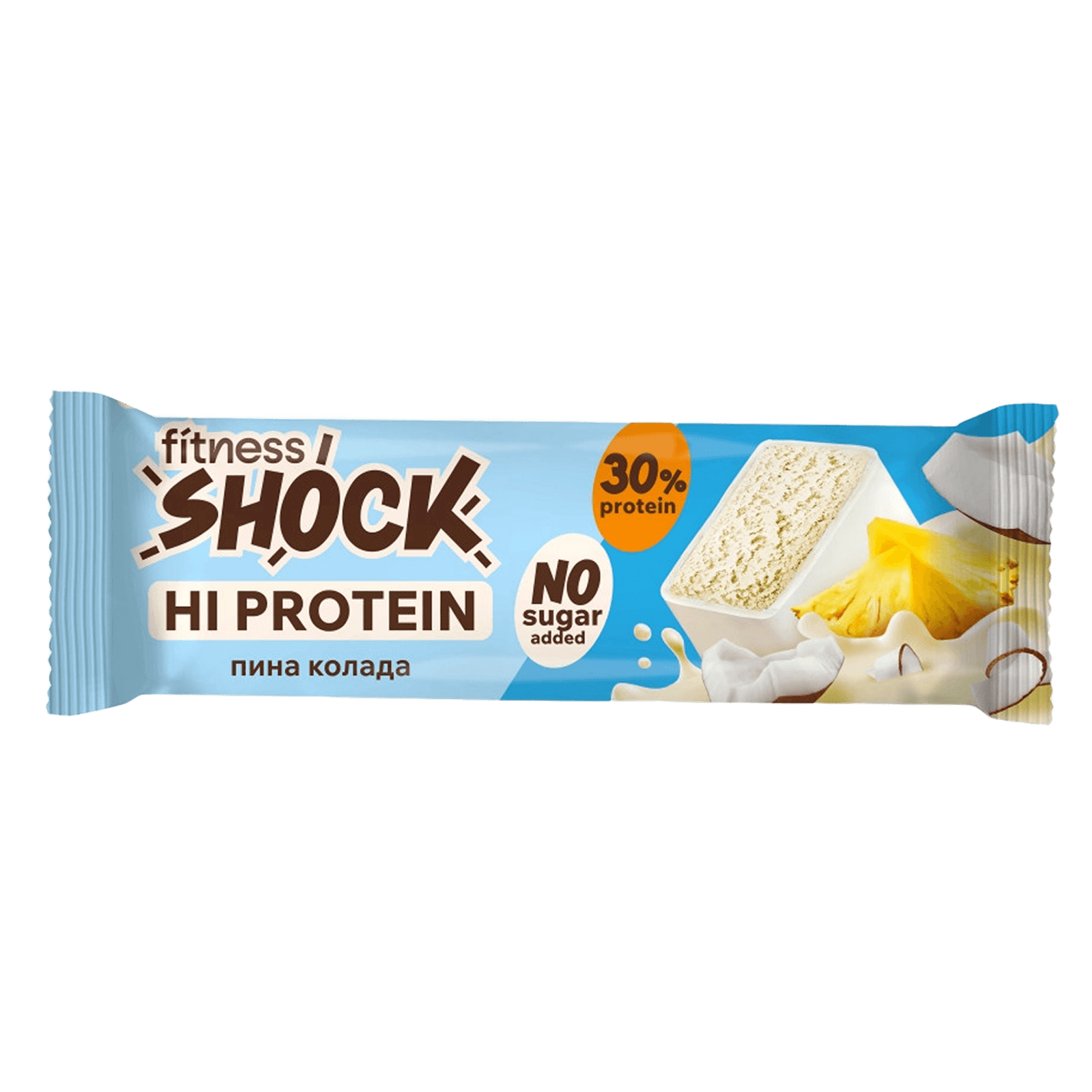 Протеиновый батончик HI PROTEIN FitnesShock «Пина Колада»