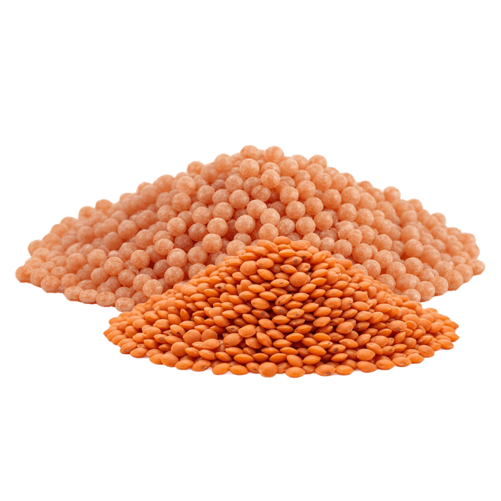 Птитим из муки красной чечевицы