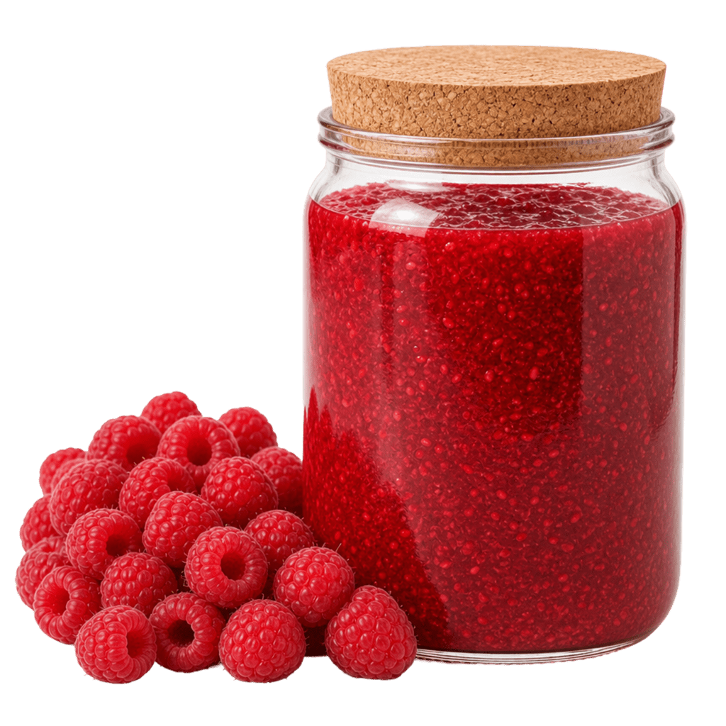 Пюре малиновое