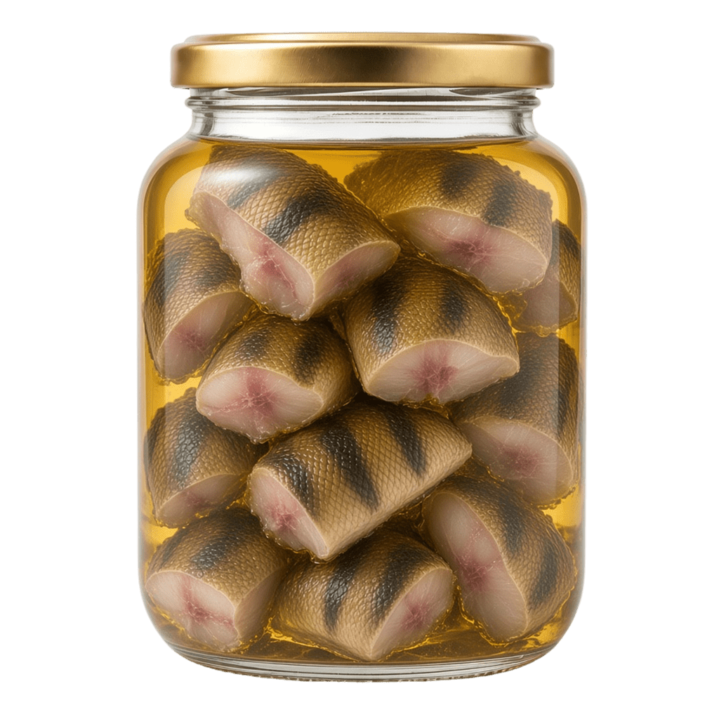 Окунь речной в масле