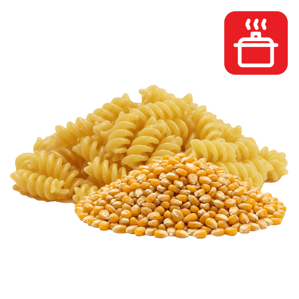 Ротини из кукурузной муки отварные