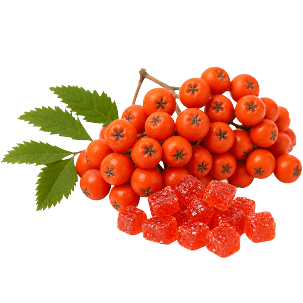 Рябина засахаренная