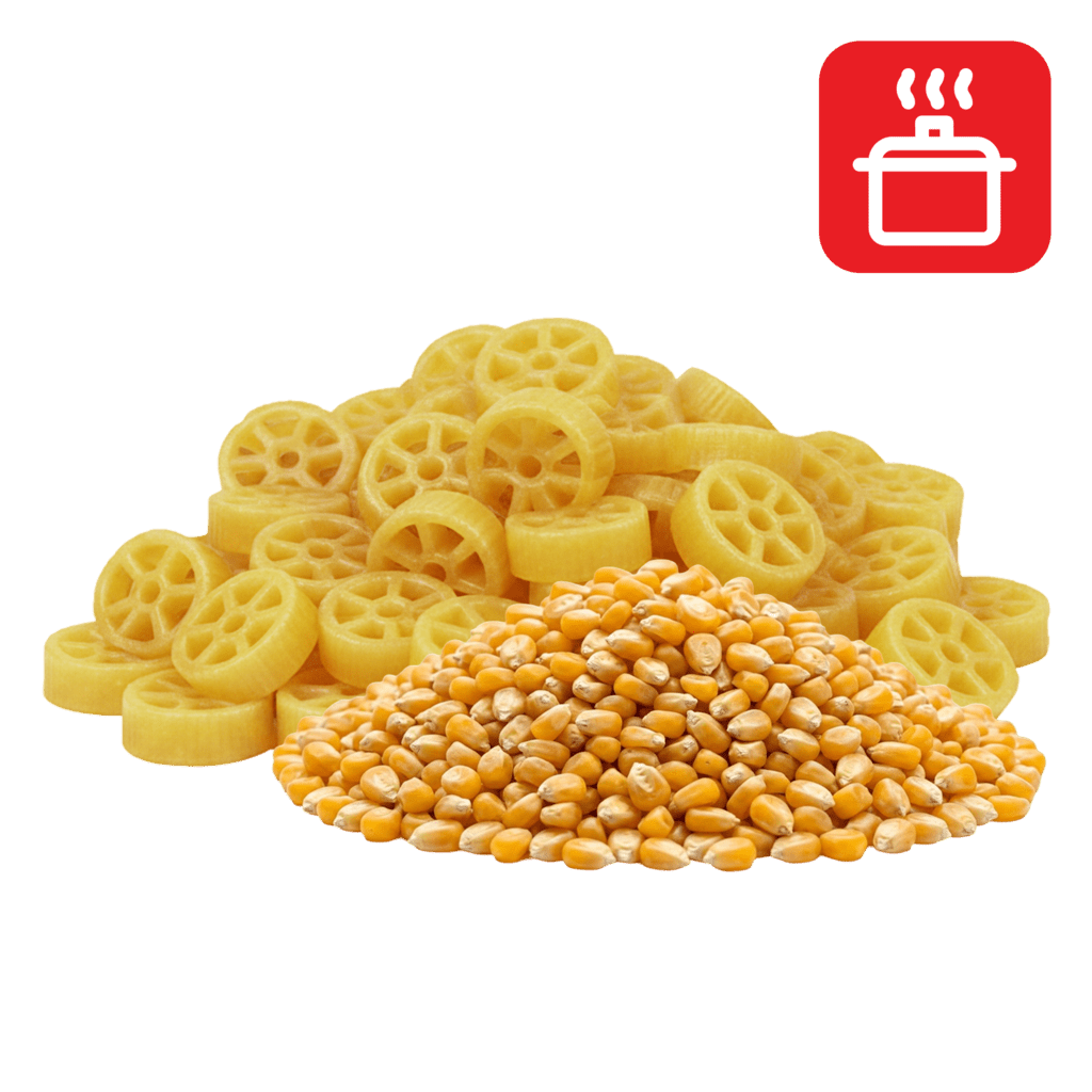 Руоте из кукурузной муки отварные