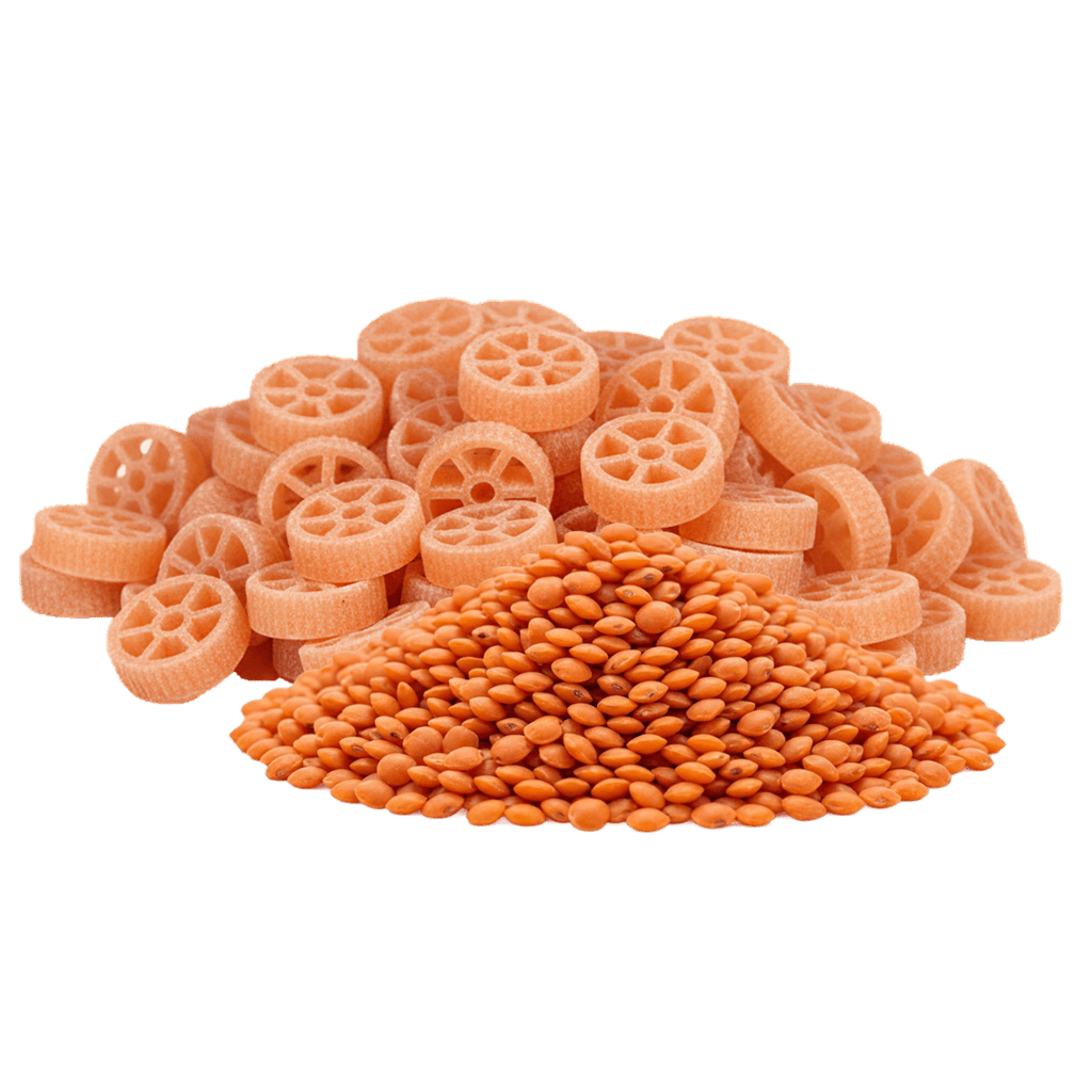 Руоте из муки красной чечевицы