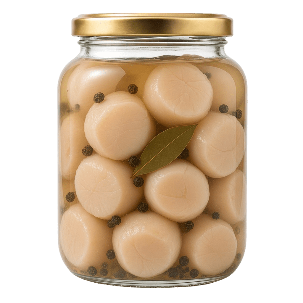 Гребешки маринованные