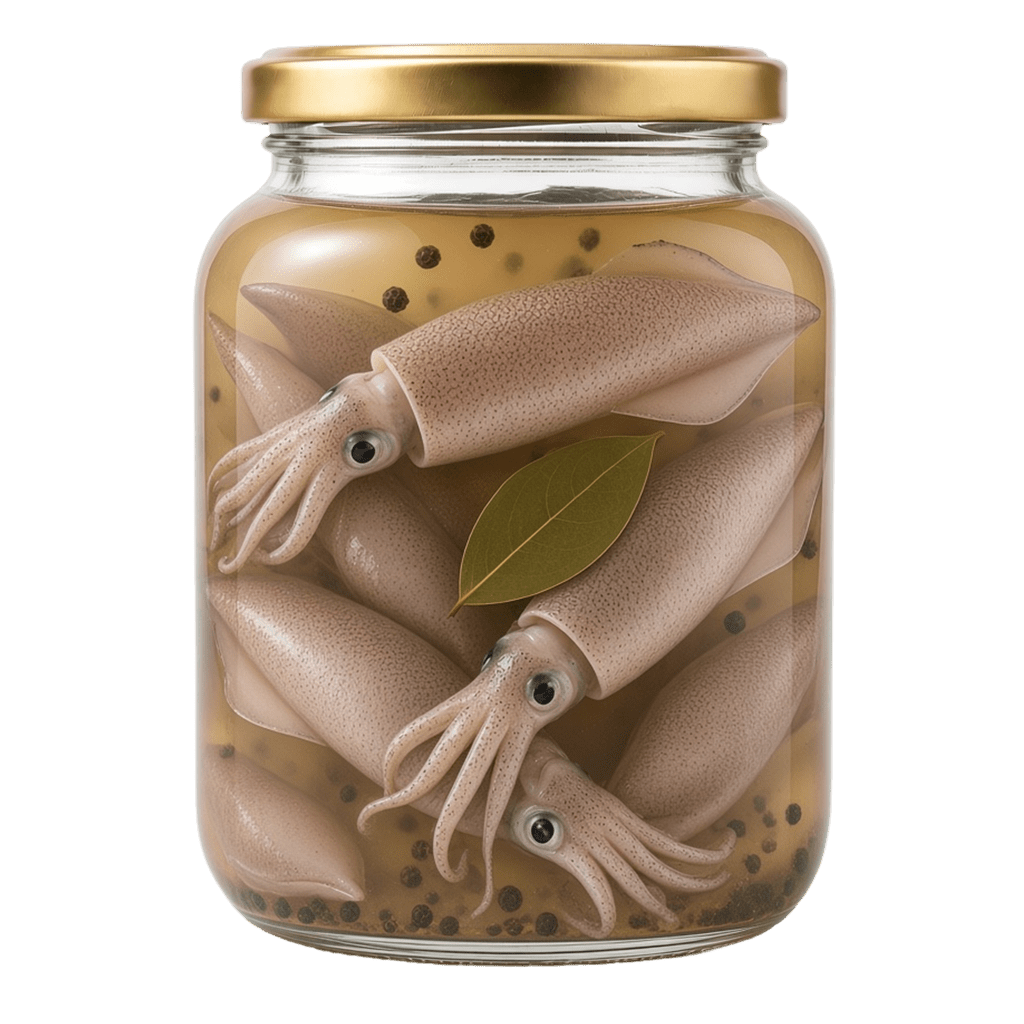 Кальмары маринованные