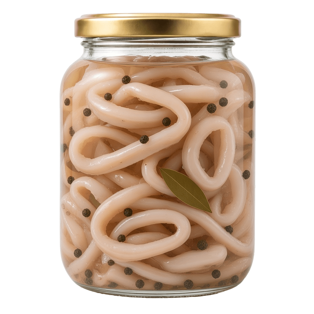 Кольца кальмара маринованные