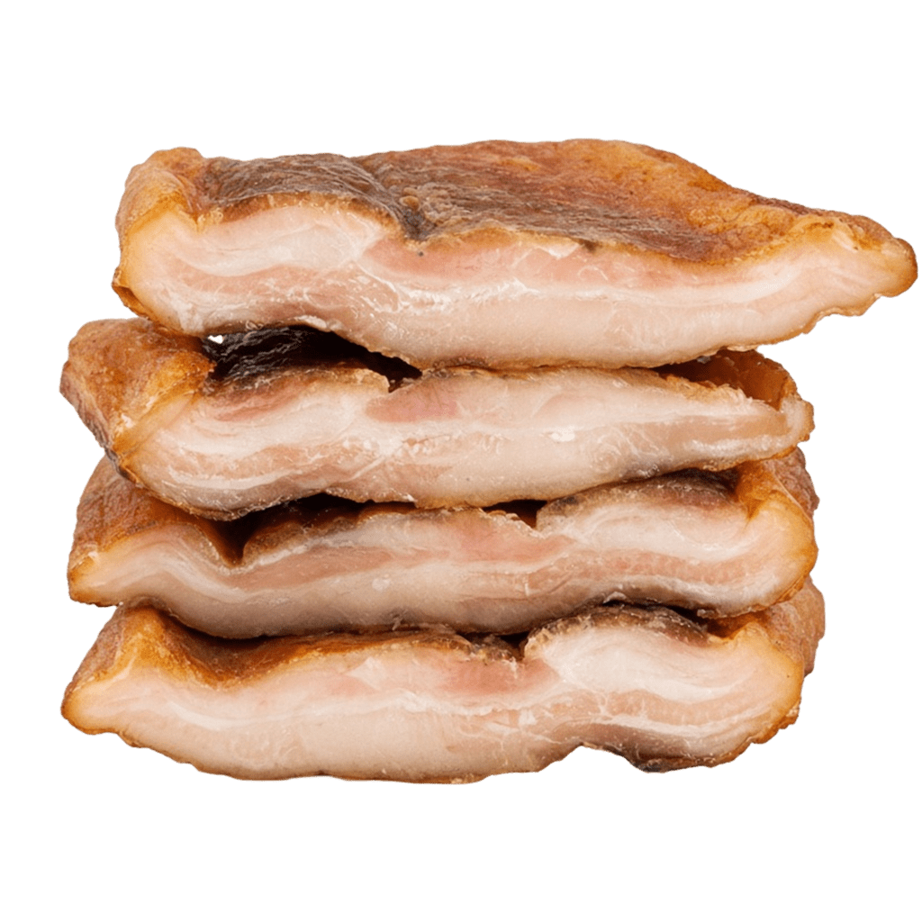 Брюшки севрюги копченые