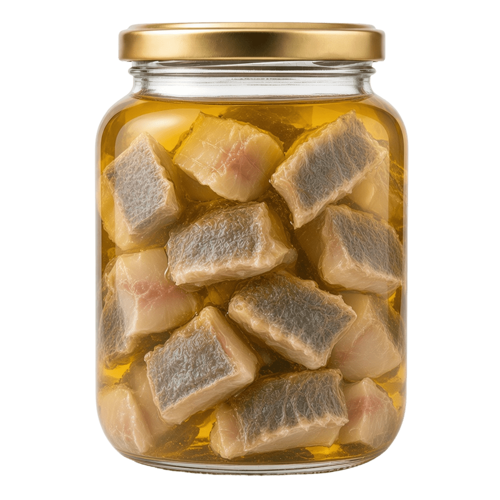 Севрюга в масле