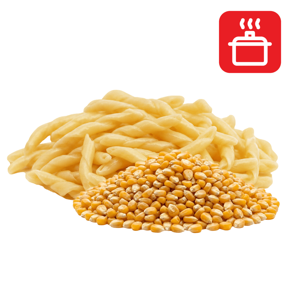 Строццапрети из кукурузной муки отварные