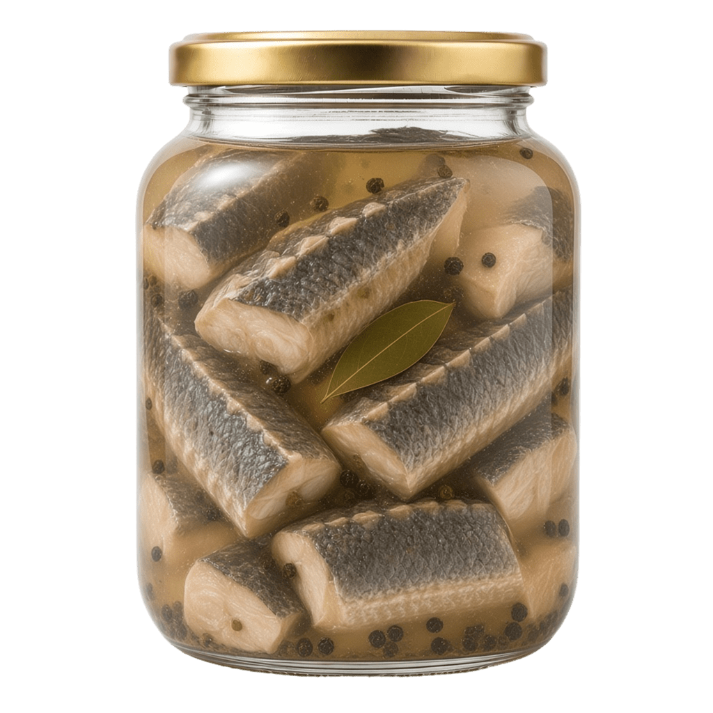 Осетр маринованный