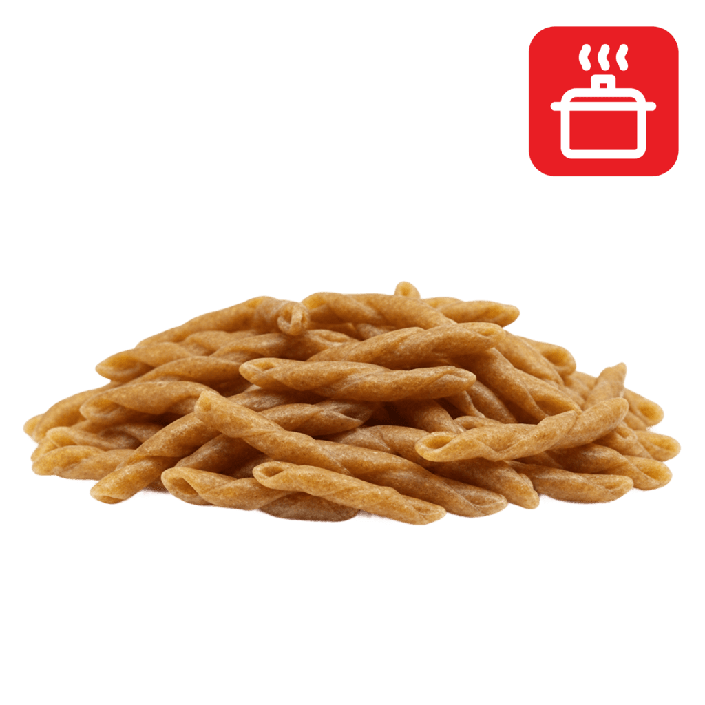 Трофи из цельнозерновой муки отварные