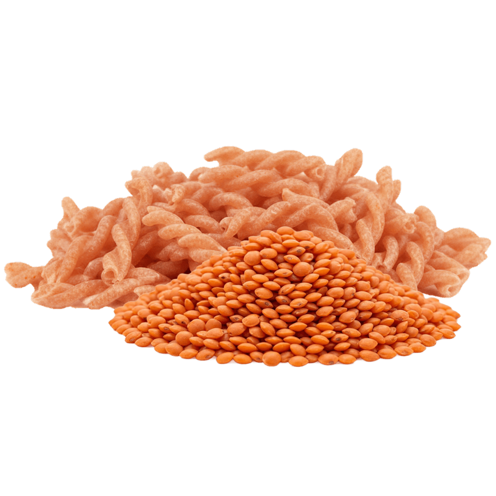 Трофи из муки красной чечевицы