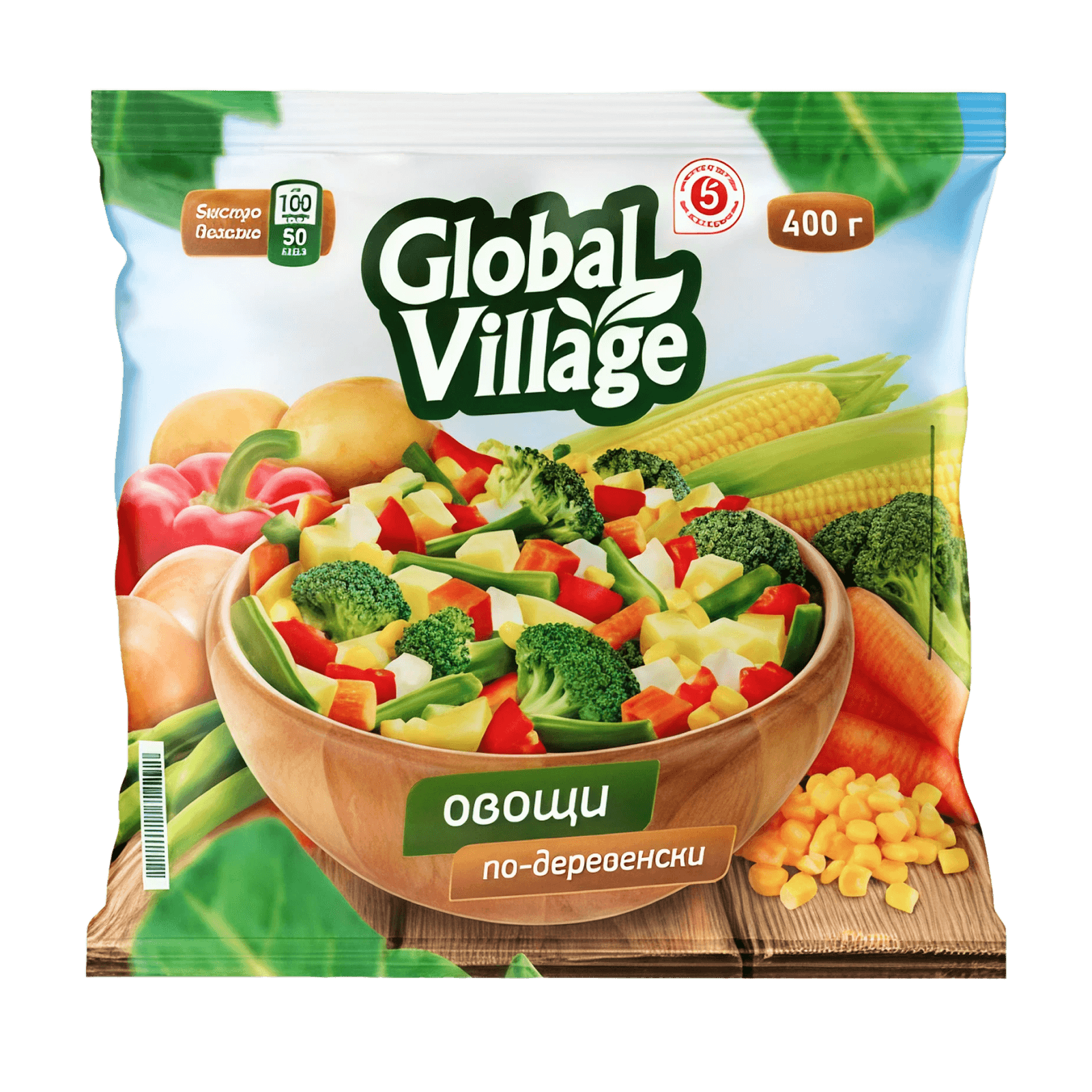 Овощная смесь По-деревенски Global Village