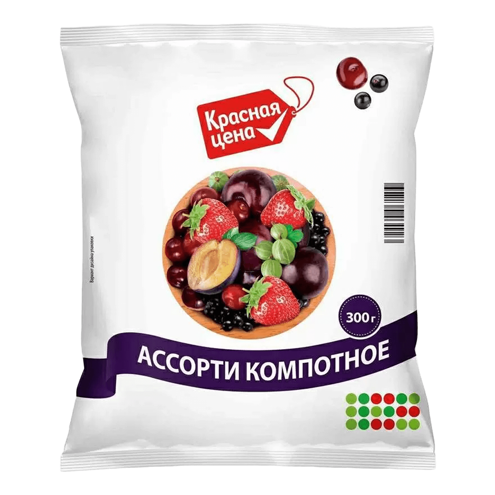 Ассорти компотное Красная цена