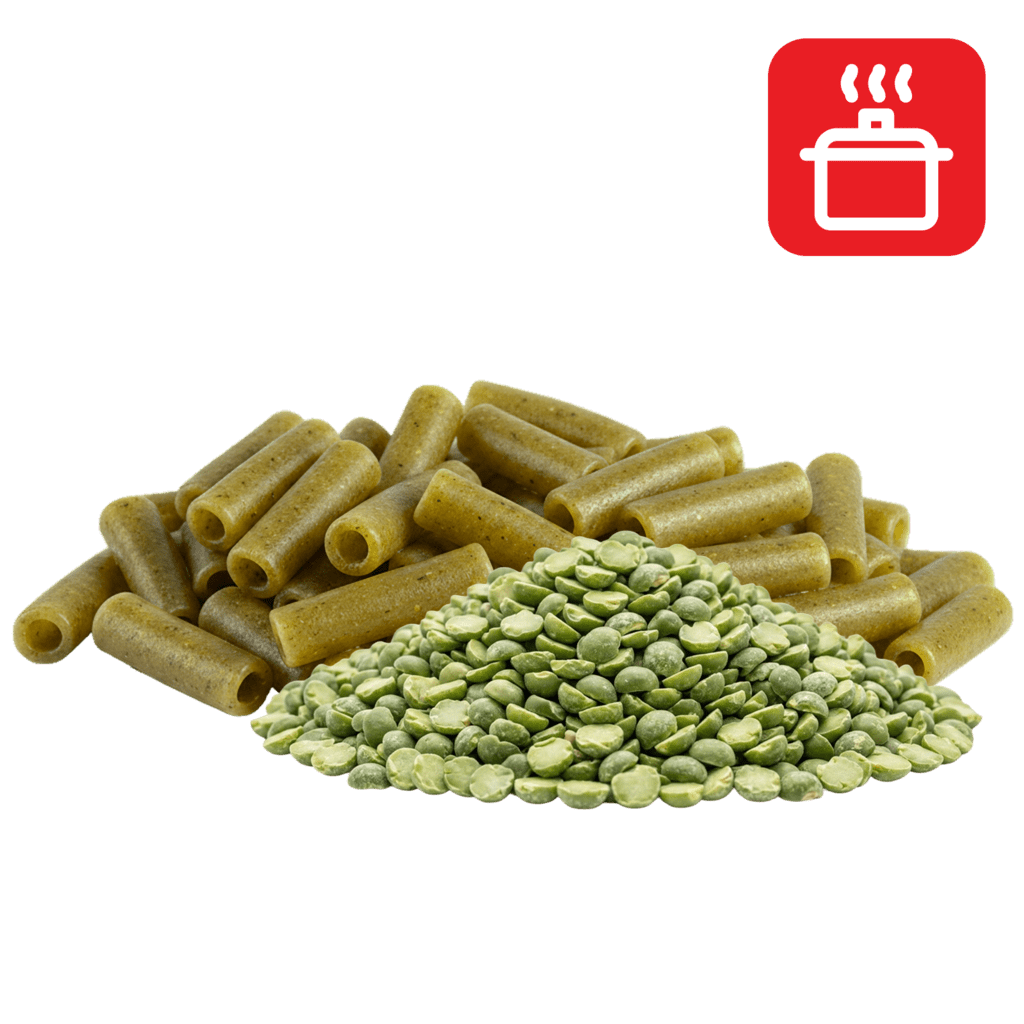 Зити из гороховой муки отварные